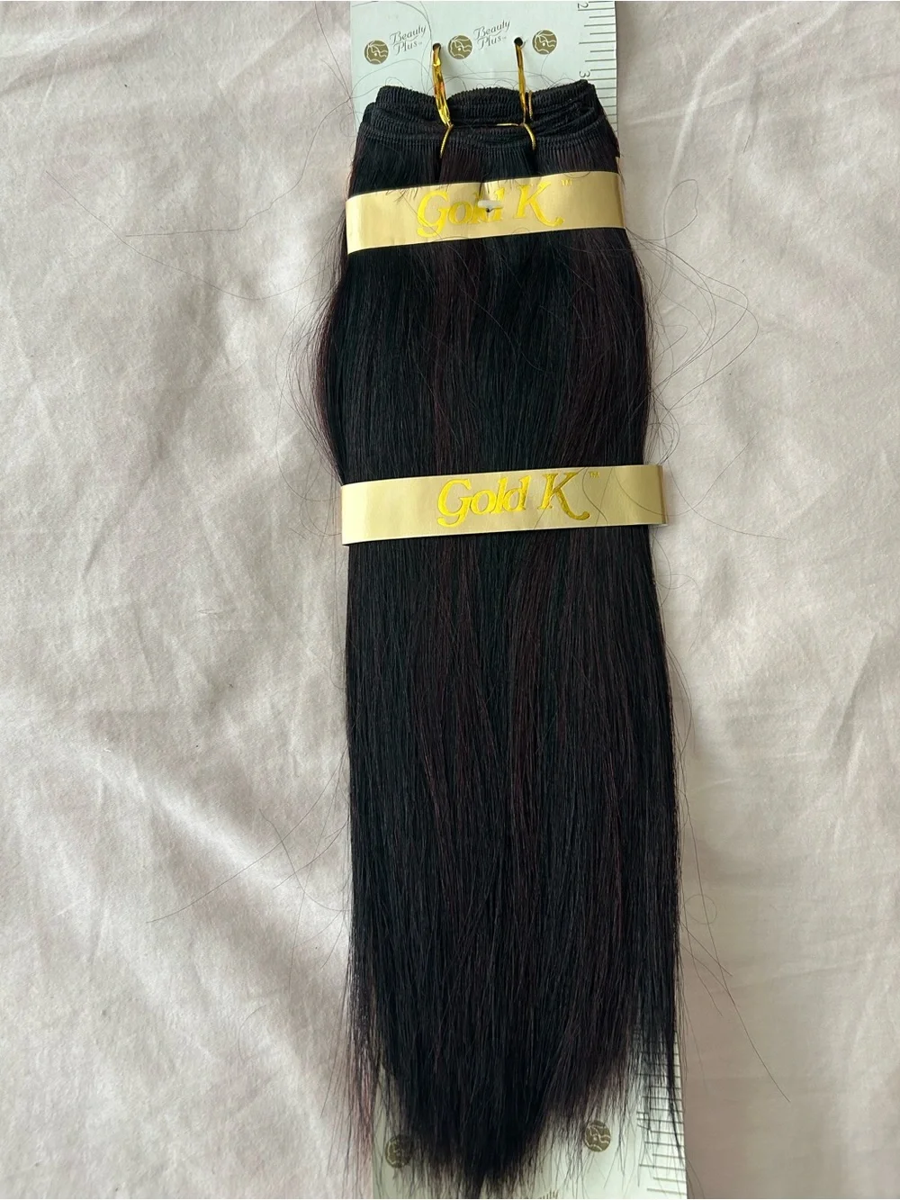 Mink Yaky Straight Human Hair Extensions 12 inches Color FR1B/99J